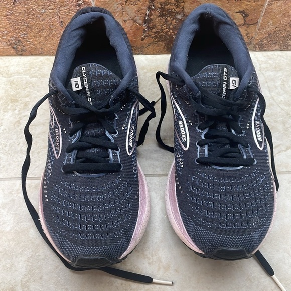 Brooks Glycerin 19 Running Sneakers Women’s Mesh Athletic Shoes Size 10B Black - Picture 3 of 16